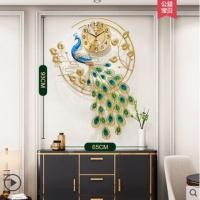 ราคา CT024C016 INTERY นาฬิกาแขวนผนัง นาฬิกา นาฬิกานกยูง 3D นาฬิกาสไตล์นอร์ดิก นาฬิกาตกแต่งบ้าน นาฬิการหรูหรา นาฬิกางานอลัง 14 (10592466)