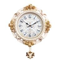 ราคา HOME HEAVEN นาฬิกาแขวนผนังคลาสสิค B8248FS white 40x50x5cm CLASSIC (10699807)