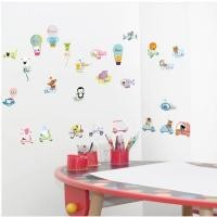 ราคา CHICDECOR4U วอลล์สติ๊กเกอร์ ตัวการ์ตูน A-Z รุ่น PS-60046 ตัวการ์ตูน (10777154)