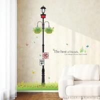 ราคา CHICDECOR4U สติ๊กเกอร์ PS-60008 โคมไฟในทุ่งหญ้า (10780121)