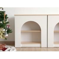 ราคา ProSpace เตาผิงปลอม ชั้นวางของเผาผิง TOP PVC กันน้ำกันรอย ไวท์เมเปิ้ล/ขาว A 80x25x80 TOP PVC (10839892)