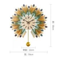ราคา INTERY INTERY นาฬิกาแขวนสวิงนกยูง นาฬิกาลูกตุ้ม 01. (10822344)