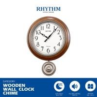 ราคา Rhythm Thailand นาฬิกาแขวน RHYTHM นาฬิกาเสริมฮวงจุ้ย นาฬิกาแขวนไม้ลูกตุ้ม มีเสียงดนตรี 37.2x49.4x8.0 ซม. (10926548)