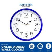 ราคา Rhythm Thailand นาฬิกาแขวน RHYTHM นาฬิกาติดผนัง นาฬิกาตกแต่งบ้าน ตัวเลขสามมิติ 31.2 ซม. น้ำเงิน (10926579)