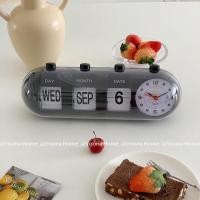 ราคา Mini Project นาฬิกา analog&flip clock normal Mini Project ดำ (10873935)