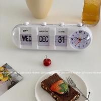 ราคา Mini Project นาฬิกา analog&flip clock ขาว normal Mini Project (10873934)