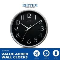 ราคา Rhythm Thailand นาฬิกาแขวนผนัง RHYTHM นาฬิกาติดผนัง นาฬิกาตกแต่งบ้านสไตล์ Loft ดำ (10926610)