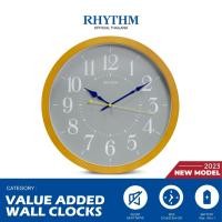 ราคา Rhythm Thailand นาฬิกาแขวน RHYTHM นาฬิกาติดผนัง รุ่นใหม่ สีเทา 34 ซม. (10924279)