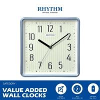 ราคา Rhythm Thailand นาฬิกาแขวน RHYTHM นาฬิกาแขวนสี่เหลี่ยม ตัวเลขเรืองแสง นาฬิกาตกแต่งบ้าน minimal 25.2 ซม. (10924281)