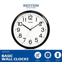 ราคา Rhythm Thailand นาฬิกาแขวนผนัง RHYTHM นาฬิกาติดผนัง minaml นาฬิกาตกแต่งบ้าน ดำ (10924332)