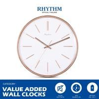 ราคา Rhythm Thailand นาฬิกาติดผนัง RHYTHM นาฬิกาแขวนผนัง สี PINK GOLD นาฬิกาตกแต่งบ้านเรียบหรู นาฬิกาแขวนไม้ 30 ซม. (10924373)