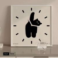 ราคา HALFHOME นาฬิกากรอบรูปติดผนัง ตกแต่งบ้าน รุ่น HP-SQ รูปหมี 30 x 30 cm (11063415)