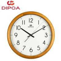 ราคา DIPOA New Arrival นาฬิกาแขวนผนังไม้ รุ่น WN121LB/WN121DB สีน้ำตาลอ่อน/สีน้ำตาลเข้ม ขนาด : 33ซม. x 33ซม. x หนา 5.5ซม. Wall Clock แขวนผนัง สีน้ำตาลอ่อน (12012257)