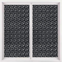 ราคา ฟิล์มติดกระจกบ้าน ลายดำทึบ สุญญากาศ กันแสงแดด100% กันคนมอง100% คนมองเข้าไม่เห็น100% ฟิล์มฝ้าติดกระจก สติกเกอร์ติดกระจก 90x200cm คริสตัลดำ (12233035)