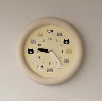 ราคา Cozybrown นาฬิกาแขวนผนังลายน้องแมว รุ่น TP1058-02 ขนาด 30*30*0.9 cm. มีลูกตุ้ม 30*30*0.9 cm. สีขาวครีม (12264340)