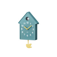 ราคา BRUNO Bird Mobile Clock - BCW034 นาฬิกาแขวนผนังสไตล์สแกนดิเนเวีย ลูกตุ้มนก นาฬิกาอะนาล็อก ของขวัญ ปีใหม่ Gift Blue (12406052)