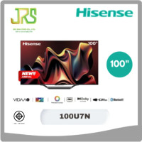 ราคา Hisense ทีวี 100U7N สมาร์ททีวี 100 นิ้ว 4K ULED Mini-LED รุ่น 100U7N ปี 2024 ชำระเต็มจำนวน (12553356)