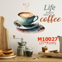 ราคา Sticker Life สติ๊กเกอร์กาแฟ สติกเกอร์ แต่งร้านกาแฟ diy สติ๊กเกอร์ติดกระจก สติ๊กเกอร์คาเฟ่ cafe coffee sticker T8 | 10027 (12549780)
