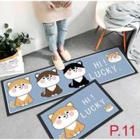 ราคา Love life ชุดพรมห้องครัว 3D 2ผืน สี Size p11 (10730343)