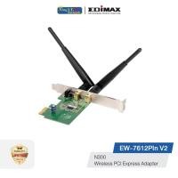 ราคา Edimax EW-7612PIN 300Mbps PCI-E with 3dBi High-Gain Detachable Antennas เราเตอร์ (10770603)