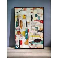 ราคา ICONIC HOME ภาพวาดสีน้ำมัน ชื่อภาพWonderfull colour คุณภาพพรีเมียมหรูหรา รูปพร้อมกรอบ ภาพติดผนังสไตล์มินิมอล นอร์ดิก (12373442)