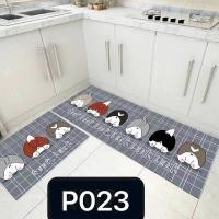ราคา Love life ชุดพรมห้องครัว 3D 2ผืน p23 สี (12474192)