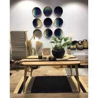 ราคา THOOR เสื่อปูพื้น 90x200 Mini Stripe black (10180603)