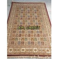 ราคา RM Carpet พรมไหมเปอร์เซียตุรกี Silk Way สีแดง แดง 2x3 ม. หรูหรา (10585244)