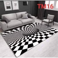 ราคา Love life พรมปูพื้น 3D ขนาด 120x160 CM สี 120*160cm tm16 (10728692)