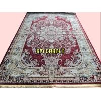 ราคา RM CARPET พรมเปอร์เซีย"KASHMAR"พรมแคชเมียร์ สีแดง ขนาดใหญ่ แดง 2x3 ม. หรูหรา (10987511)