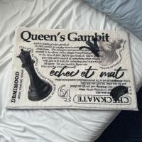 ราคา Pamu Home พรม Queen’s Gambit เบสิค rug ขนนุ่มนิ่ม สีขาวดำ (10989667)