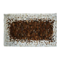ราคา LA CASA Leather Carpet พรมปูพื้น พรมหนังวัวแท้ ขนาด 200*300 CA10 (12182063)