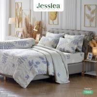 ราคา Jessica เครื่องนอน ลายขายดี Tencel 500 เส้นด้าย T860 ผ้าปู 6 ฟุต ไม่นวม (12424779)
