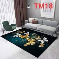 ราคา Love life พรมปูพื้น 3D ขนาด 120x160 CM tm8 สี (12487119)