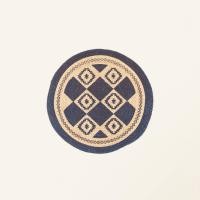 ราคา PRYNWAN พรมใยปอทอมือ ทรงกลม กลาง (12647118)