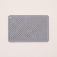 ราคา PRYNWAN แผ่นรองกันร้อน ทรงสี่เหลี่ยมผืนผ้า เซ็ต 2 ชิ้น เทาเข้ม (12685521)