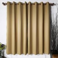 ราคา P-Plus Curtain ม่านตาไก่ ม่านหน้าต่าง ม่านกันแสง, ม่านกัน UV น้ำตาลอ่อน (CH01) normal (12714993)