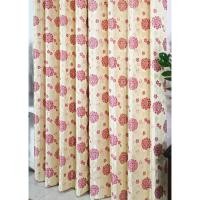 ราคา P-Plus Curtain ม่านสำเร็จรูปประตู ม่านตาไก่ ขนาด 145 x 220 ซม. GOOD 9/8 ม่านประตูสีครีมลายดอกโบตั๋นสีชมพูสดใส normal (12715072)