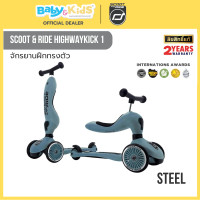 ราคา Scoot & Ride Highway Kick 1 สกู๊ตเตอร์ และ รถขาไถ Rose จากออสเตรีย สำหรับ 1ปี -5 ปี Steel (12650849)
