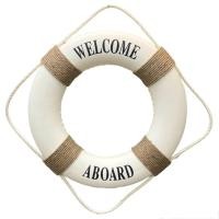 ราคา Good Goods ห่วงยางตกแต่ง ห่วงยางแขวนโชว์ ห่วงชูชีพจำลอง ห่วงยางสีขาว ของแต่งบ้านแนวทะเล พร็อพแต่งบ้าน ห่วงยาง 35 cm (12618687)