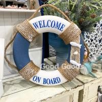 ราคา Good Goodsห่วงยางตกแต่ง ห่วงยางแขวนโชว์ ห่วงชูชีพจำลอง ของแต่งบ้านแนวทะเล พร็อพแต่งบ้าน ตกแต่งธีมชายหาด (12632048)