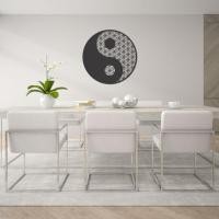 ราคา Laser CutMe Flower of Life หยินหยาง 60 ซ.ม. ดำ (10417995)