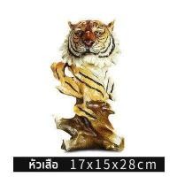ราคา CT022B038 SOSHOKU หัวสัตว์ติดผนัง หัวสัตว์ หัวสิงโต หัวหมาป่า หัวเสือตกแต่งบ้าน หัวหมี ตกแต่งผนัง แขวนผนังตกแต่ง 13 (10591900)