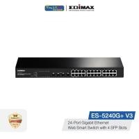 ราคา EDIMAX (ES 5240G+ V3) 24-Port Gigabit Ethernet Web Smart Switch with 4 SFP Slots เราเตอร์ (10770592)