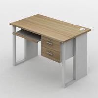 ราคา INDEX LIVING MALL โต๊ะคอมพิวเตอร์ พร้อมตู้ลิ้นชัก รุ่นเวคตร้า สีขาว/เมเปิ้ล ขนาด 120 เซนติเมตร (12566806)