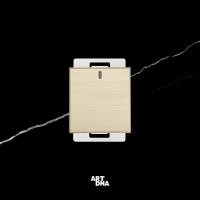 ราคา ART DNA THAILAND ART DNA สวิตซ์ไฟ LED 1 ทาง ไซส์ M รุ่น A Type ไซส์ M Switch LED 1Way Size M สีทอง (10900424)