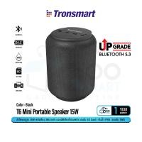ราคา Tronsmart Element T6 Mini Upgrade 15W Bluetooth Speaker ลำโพงบูลทูธ Black (10969839)