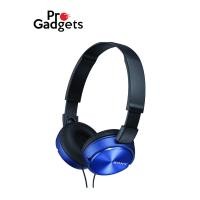 ราคา Sony MDR-ZX310AP Headphone With Mic หูฟังครอบหู Blue (11005919)
