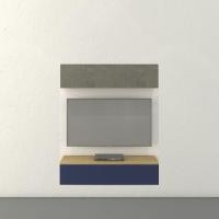 ราคา INDEX LIVING MALL ชุดโฮมเอ็นเตอร์เทนเม้นท์ รุ่นอิตัลลีฟวิ่ง -HE45 ขนาด 120 ซม. - สีไลท์โอ๊ค/น้ำเงินเข้ม ไลท์ โอ๊ค (12681373)