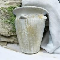 ราคา Flowerpot กระถางดินเผาปากบานเล็กมีหู 4 หู ขนาด 23 x 27 cm. สีเหลือง (12721458)